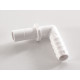 90° angled pipe connector