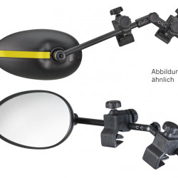 Speed Fix XXL Clip-on Mirror with Convex Glass - Set of 2