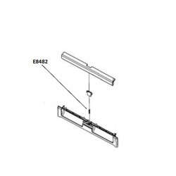 Sliding ventilation grille.gray