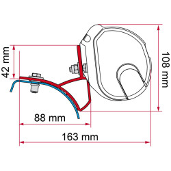 FIAMMA Adapter F35 Trafic, Vivaro