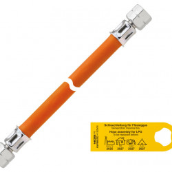 Gas hose 150 cm - RVS8