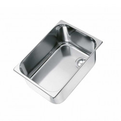 Stainless steel built-in sink 320x260x150mm