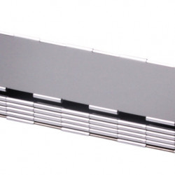 Folding windscreen for stoves - aluminum - height 30 cm