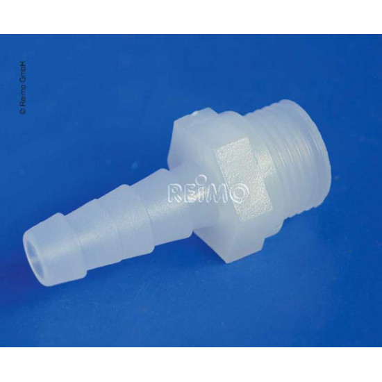Transition connector 1/2" to 10 mm hose - Loose