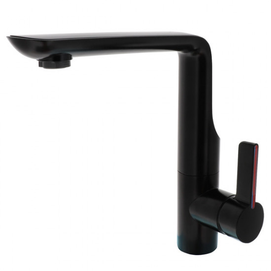 Modena single-lever mixer - matte black