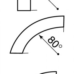 Window cover profile / window frame - inner profile bar