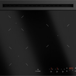 Gas ceramic hob with 3 burners and sensor control