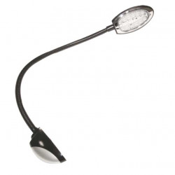 Carbest LED 12V Light Black/Silver - 2.2 Watts