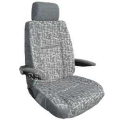 Pilot seat 306 left (driver's side) grey