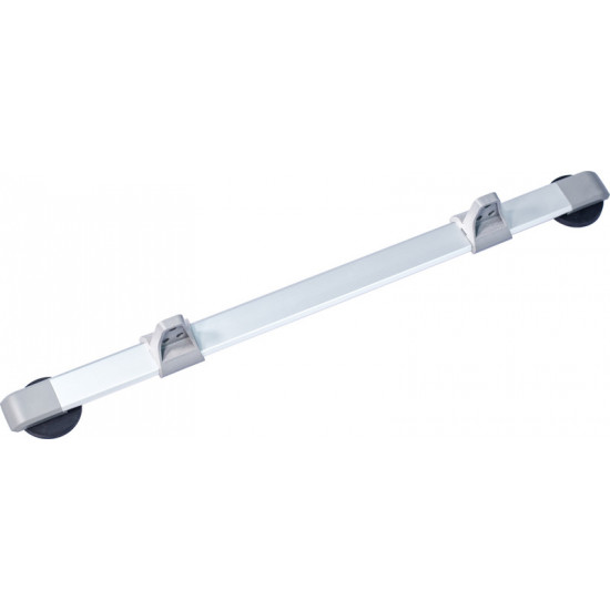 Magnetic table glide rail - Silver