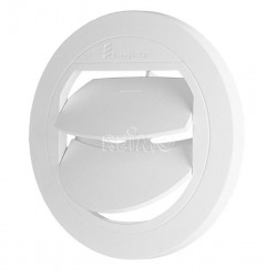 Lockable air vent for Airtronic D3 auxiliary heater, Ø90mm, white