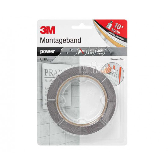 Double-sided adhesive tape 19mm x 5m