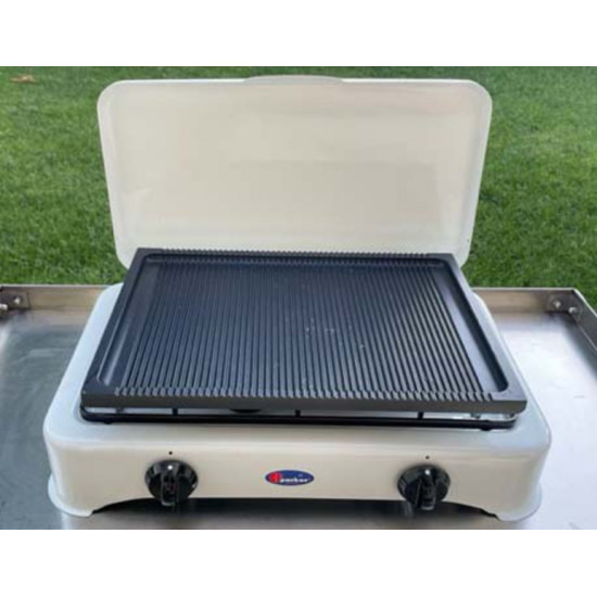 Parker hot plate for 2-burner stove