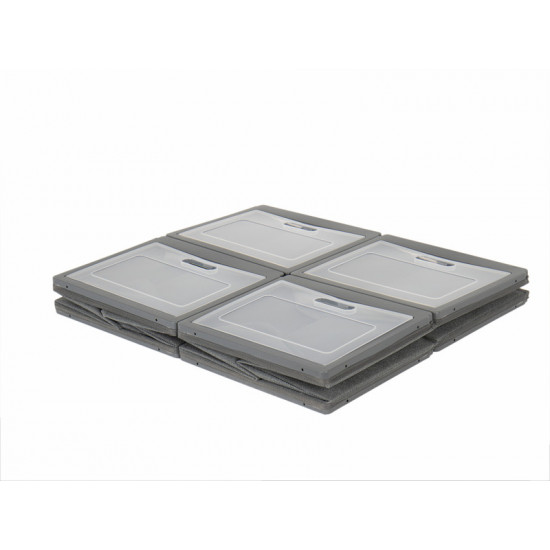 Folding cupboard Box 4 - Camping cupboard with 4 compartments