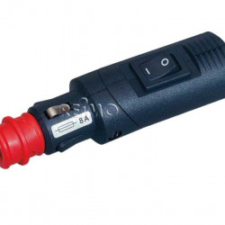 Angled universal plug