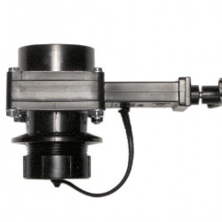 Wastewater valve 38mm lo