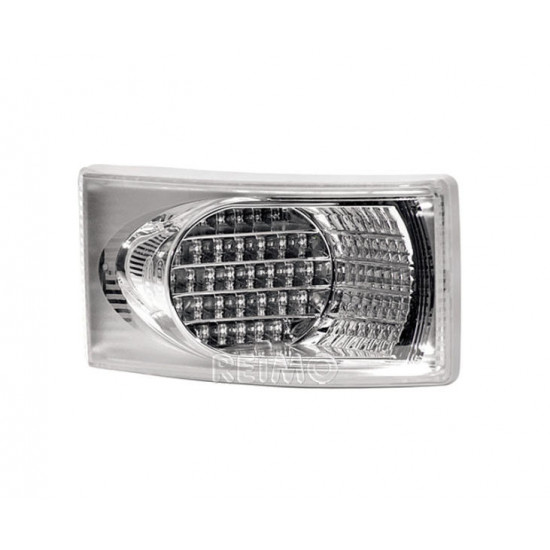 LED taillight, clear, 12V 3W