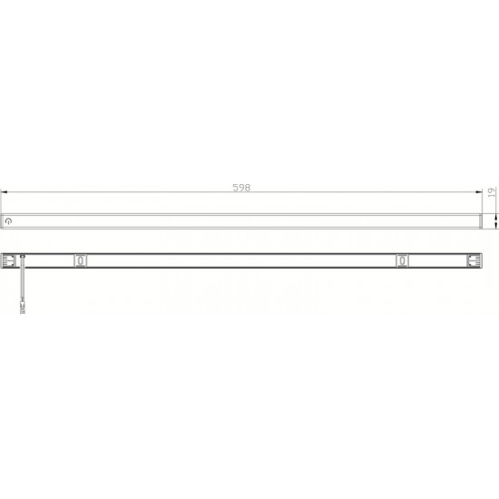 LED linear light - 600 mm