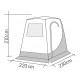 Trapez Premium rear tent for Renault Trafic and similar models