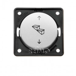 Berker INTEGRO chrome step rocker switch