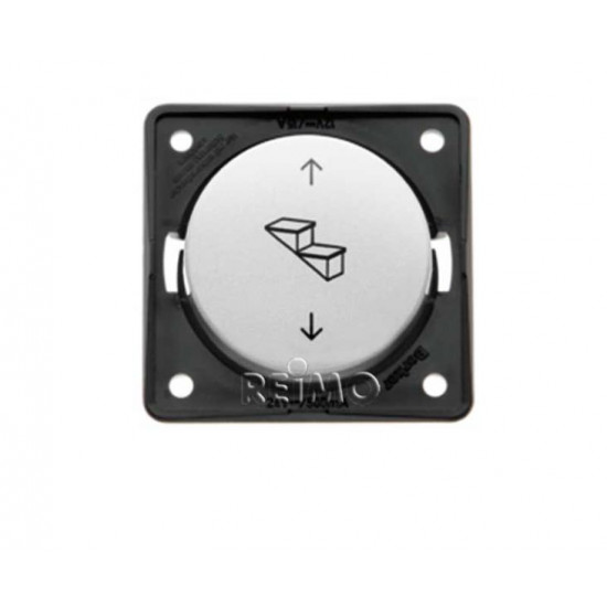 Berker INTEGRO chrome step rocker switch