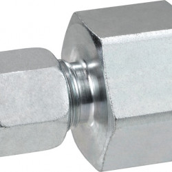Straight screw fitting - 8 mm and 3/8"