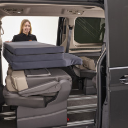 Foldable sleeping module for Volkswagen Multivan >2021