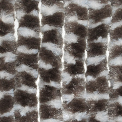 Fluffy curtain 56x185 taupe