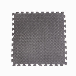 Floor tiles 60 x 60 cm - set of 4 including corner trims