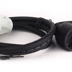 Carbest adapter cable CEE plug/Schuko socket 0.4m 3x1.5mm