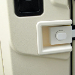 HEOSAFE adapter for additional lock 120118, white