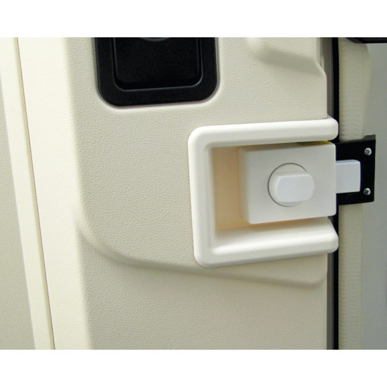 HEOSAFE adapter for additional lock 120118, white