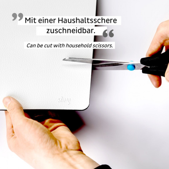 Metal nano-gel mat - white
