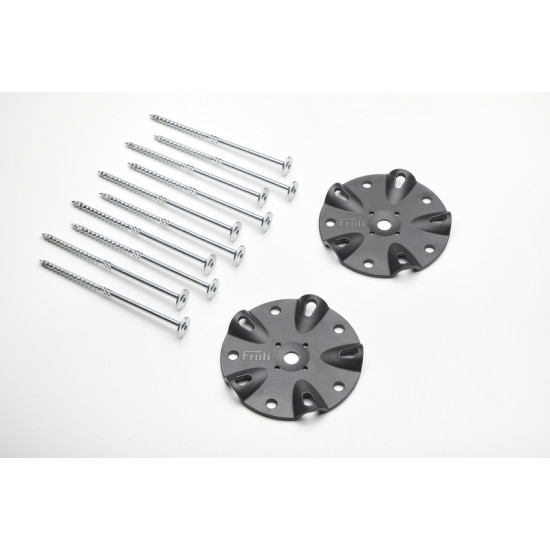 Anchor plates - 2 pieces
