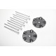 Anchor plates - 2 pieces