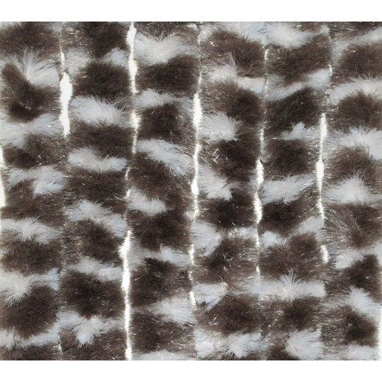 Fleece curtain 56x205 taupe