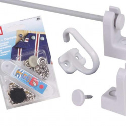 Curtain fixing set 12m
