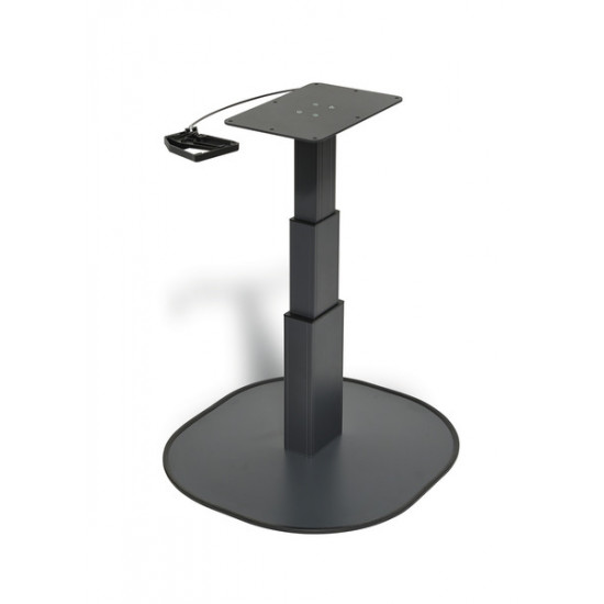 Single-column lifting table Catch - Anthracite - H: 310 - 670 mm