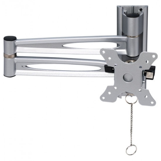 Carbest TV holder Simon Luxus, silver