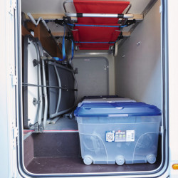 TransSAFE carrier system for rear garage ceiling, 750 mm