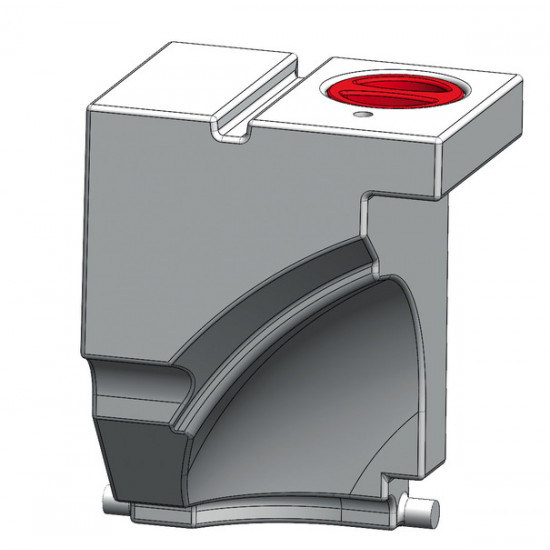 Fresh/wastewater tank for VW T5 / T6 - Rear wheel arch - 28 l