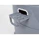 Split bucket toilet