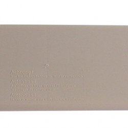 ventilation grille light grey