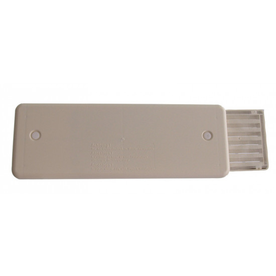 ventilation grille light grey