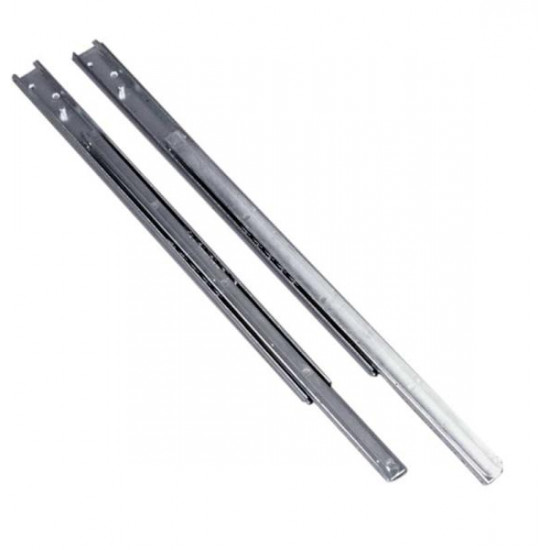 Single extension slides for heavy-duty use