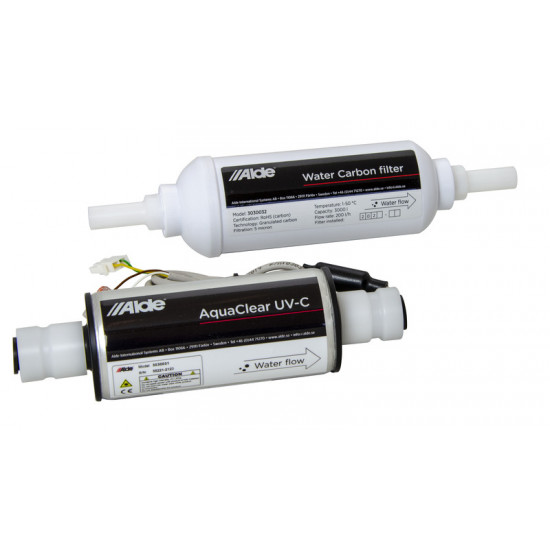 Water filter set ALDE Aqua Clear UV-C LED / carbon filter set