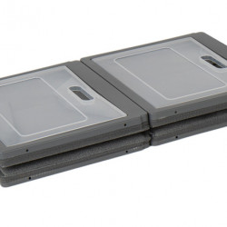 Folding cupboard Box 2 - Camping cupboard with 2 compartments