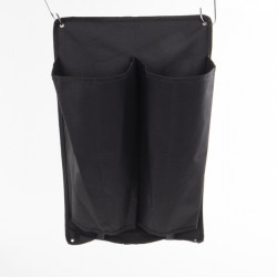 Carbest Ramp Wedge Wall Pocket, Black