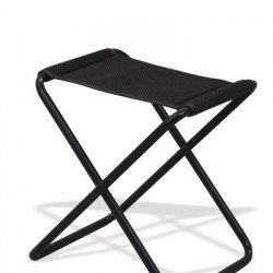 Camping stool Stool XL, grey, DuraDore, load capacity up to 100kg