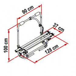 Drawbar carrier XL A Pro 200